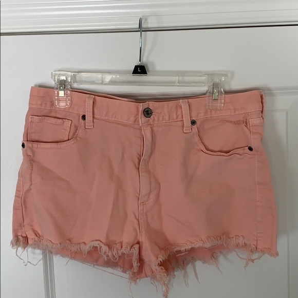 Lucky Brand Pants - Pink Lucky Brand High Rise Shorts